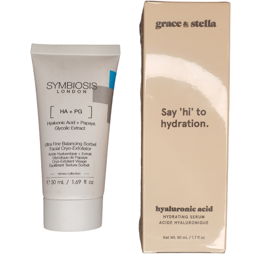 Exfoliate & Hydrate Bundle Hyaluronic Acid Exfoliator and Serum